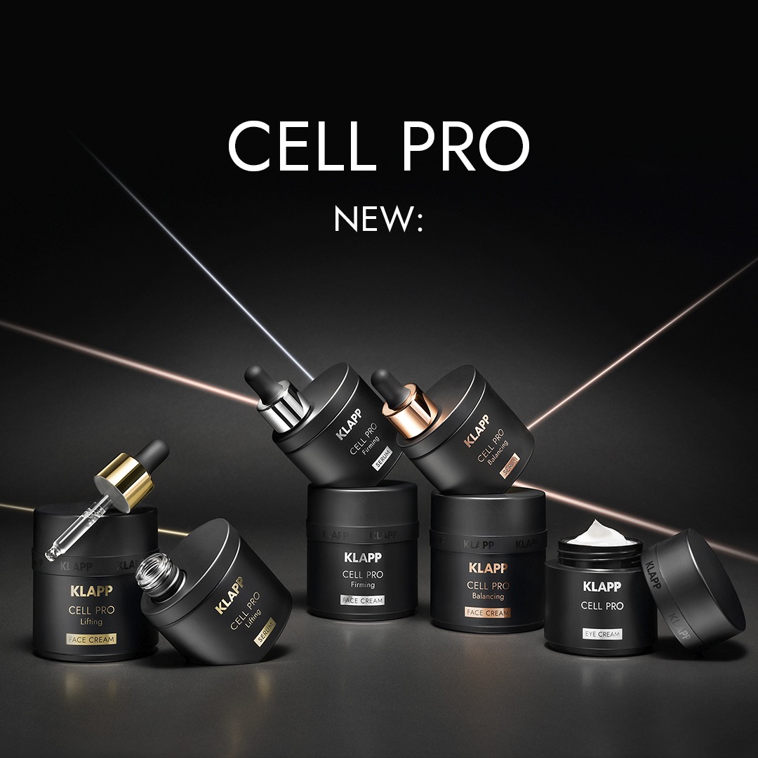 The CELL PRO skincare line for timeless youthful skin, embodies the synergy of advanced active ingredient cosmetics and elegant design to create exclusive skincare experiences of the highest quality with visible results.
The three CELL PRO lines - Balancing, Firming and Lifting - are specifically designed to counteract the decisive changes that occur during the skin ageing process. Each line contains carefully balanced combinations of active ingredients that are specifically tailored to the different phases of the ageing process. Together, these combinations promote and maintain a youthful and even appearance of the skin. 
Immerse yourself in a world of timeless beauty, supported by advanced research and a love for skincare.